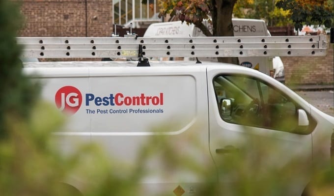 Pest Control Van